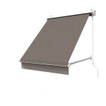 Store de fen�tre � projection avec coffre - 140 x 70 cm - taupe