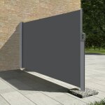 Sunny inch  - stores latral paravent extrieur brise vue pour terrasse - gris anthracite - 1, 8 x 3, ...