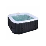 Spa gonflable sunspa - ac02 - 185 x 65 cm - 6 places - carré (livré avec filtre, cadenas, tapis de sol ... Spa gonflable sunspa - ac02 - 185 x 65 cm - 6 places - carré (livré avec filtre, cadenas, tapis de sol ...