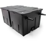 Sunsun - cbf - 350b filtre biologique de bassin ou d'�tang 2 chambres - 830 x 515 x 395 mm - capacit� ...