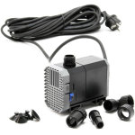 Chj - 1500 - 10 pompe de bassin eco - 55 x 105 x 90 mm - dbit max. 1500 l / h / 25 w / refoulement max. ...