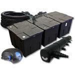 Wiltec - sunsun kit complet: cbf - 350c filtre de bassin jusqu'� 90000 l biologique, ctf - 12000 pompe ...