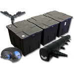 Sunsun - kit complet: cbf - 350c filtre de bassin jusqu'� 90000 l biologique, ctf - 12000 supereco pompe ...