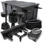 Kit complet: cbf - 350c filtre de bassin jusqu'� 90000 l, neo10000 pompe 10000l / h 80w, cuv - 236 lampe ...