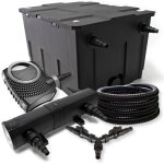 Sunsun - kit complet: cbf - 550 filtre de bassin jusqu'� 60000l biologique, neo10000 pompe de filtration ...