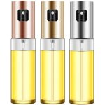 Sunxury - 3 pices vaporisateur d'huile, bouteille de pulvrisation d'huile, pulvrisateur d'huile d'olive, ...
