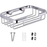 Sunxury - porte - bote  savon robuste en acier inoxydable 304, plateau  savon mural, distributeur de ...