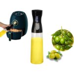 Sunxury - spray huile cuisine bouteille pulverisateur a huile 300 ml vaporisateur d'huile et de vinaigre ...