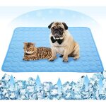 Sunxury - tapis rafra�chissant d'�t� pour chiens et chats, en soie glac�e, tapis rafra�chissant pour ...