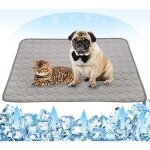 Sunxury - tapis rafra�chissant d'�t� pour chiens et chats, en soie glac�e, tapis rafra�chissant pour ...