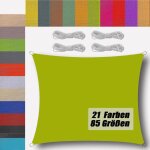 Sunxury - voile d'ombrage 3x3m imperm�able en 185g / ? polyester anti 95% uv voile d'ombrage potager ...