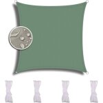 Sunxury - voile d'ombrage carr balcon, 2. 5x2. 5m, pour jardin terrasse camping, durable, impermable ...
