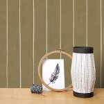 Papier peint intiss� rayures stripe 1005 x 52cm ocre