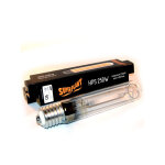Ampoule hps 250 w superplant lampe sodium, douille e40, floraison