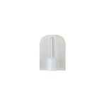Support adh�sif blanc pour porte - rideau 4 unit�s