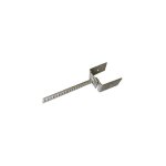 Support - ancre pour poteau rglable  sceller en y - 4  12 cm