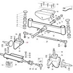 Support d'arbre de roue gauche pg sr original gianni ferrari bfb 95311161000