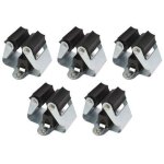 Support � balai , support de fixation pour balais, b�ches & outils de jardinage, support mural acier ...