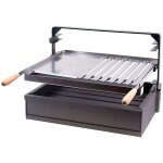 Visiodirect - support barbecue avec tiroir et récupérateur de graisse, bac avec plaque pour barbecue ... Visiodirect - support barbecue avec tiroir et récupérateur de graisse, bac avec plaque pour barbecue ...