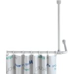 Barre de douche wenko 57 cm blanc support plafond aluminium barre de douche télescopique barre de douche ... Barre de douche wenko 57 cm blanc support plafond aluminium barre de douche télescopique barre de douche ...