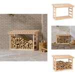 Support pour bois de chauffage 108x64, 5x78 cm bois de pin - support � b�ches - abri � b�ches - rangement ...