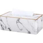 Support de boîte à mouchoirs rectangulaire, couvercle de boîte à mouchoirs en cuir pu, distributeur de ... Support de boîte à mouchoirs rectangulaire, couvercle de boîte à mouchoirs en cuir pu, distributeur de ...