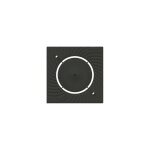 Aldes - support bouche noir - colorline d80 - 11022175 11022175