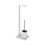 Support pour brosse wc et porte - rouleau wc Support pour brosse wc et porte - rouleau wc