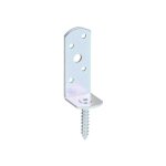 Alberts - support de clture en osier 115x31, 5x30x75mm galv. verz. d. pass. l - form gah (par 50)