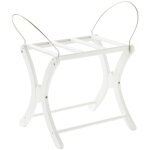 Domiva - support de couffin blanc 52. 5x45. 5x50 cm