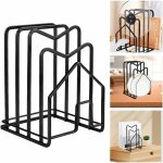 Support de couvercle casserole en mtal porte planche  dcouper rangement planche  decouper pour cuisine ...