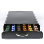 Hobbytech - support dosettes  tiroir pour 50 capsules nespresso ou 45 capsules verismo hobbycook