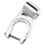 Support de douche en abs chrom� disflex - r�f. s090