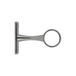 Support dressing 50mm d. 19 m�tal chrome blister de 2 - mobois