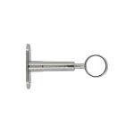 Mobois - support dressing d19mm rglable 60 / 90mm mtal chrome