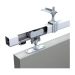 Mantion ? support enveloppant 6256l pour rail tubulaire 62 x 55 mm ? acier 150 kg ? installation rapide ...