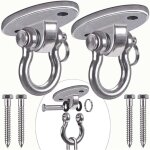 Support et fixation pour hamac2 pi�ces 304 acier inoxydable lourds crochet de plafond, crochets de suspension, ...