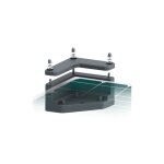 Support de fixation de panneau solaire pour camping - car unifix 1. c 40 mm