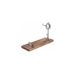 Alfa dyser - support à jambon modèle pied en acacia noir Alfa dyser - support à jambon modèle pied en acacia noir