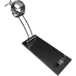 Support � jambon pliant pivotant socle noir chrom� r�f 9081