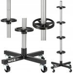 Support de jantes mobile, arbre � pneus pour roues et pneus jusqu'� 225 mm.