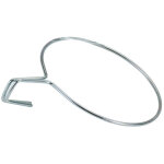 Support jardini�re balcon en acier zing blanc largeur 22cm sv03120 sauvic sauvic