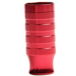 Support de lampe avant pour v�lo, fixation rapide sur axe de roue, support extensible pour moyeu (rouge) ...