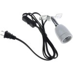 Support de lampe chauffante pour reptiles, rotatif en cramique avec interrupteur et clip pour animal ...