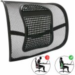 Support lombaire, maille coussin lombaires oreiller de soutien du dos d'ergonomie pour bureau chaise ... Support lombaire, maille coussin lombaires oreiller de soutien du dos d'ergonomie pour bureau chaise ...