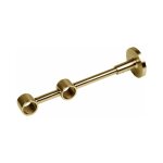 Support lorgnon double �2, 9x16 cm madura - laiton - alma