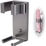 Support en m�tal - fer � friser en acier inoxydable, support mural sans per�age pour fer � lisser, support ...