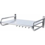 Gojoy - support de micro - ondes mural en acier inoxydable tagre de cuisine organisateur de cuisine ...