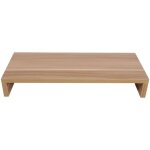 Eosnow support de moniteur en bois pc led lcd moniteur d'ordinateur riser organiseur de bureau support ...