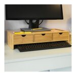 Support de moniteur �cran ergonomique support pour �cran d'ordinateur universal sobuy bbf03 - n
